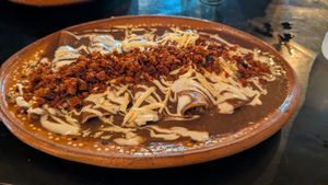 Jarochas at Vegan Barrio in Cozumel