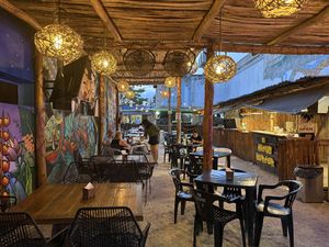   at Vegan Barrio in Cozumel