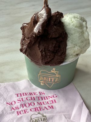   at Anita Gelato in Manly