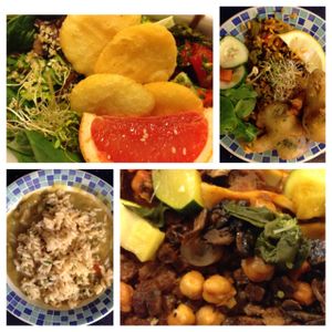 A different dish each day! at The Magic Mushroom Kitchen in Oranjestad