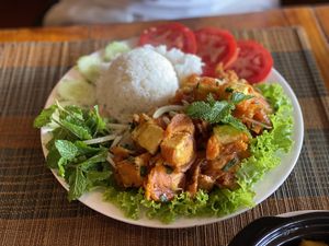 Roasted tofu with salt - Yummy, Sapa  at Yummy  in Sapa
