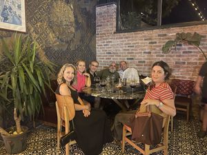   at Organica Restaurant in Istanbul