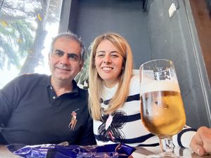   at Organica Restaurant in Istanbul