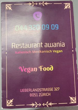  at Awania Pizza Burger in Zurich
