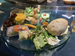 Vegan course  at TREE by NAKED - Yoyogi Park in Tokyo