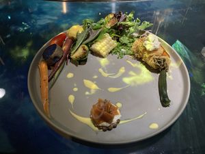 Vegan lunch course  at TREE by NAKED - Yoyogi Park in Tokyo