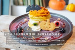 Autumn special: Vegan & Gluten Free Halloween Pancakes at TREE by NAKED - Yoyogi Park in Tokyo