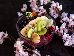 Vegan Acai Bowl at TREE by NAKED - Yoyogi Park in Tokyo