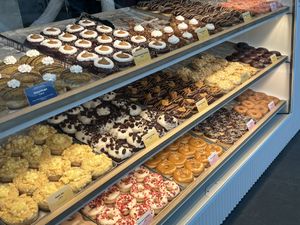 vegan doughnuts  at Brammibal's Donuts - Pop-Up in Berlin