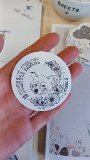 sticker at fijnwerk in Ratingen