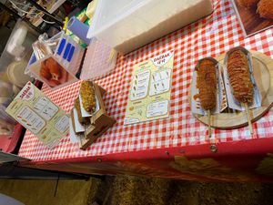 Display  at Daebak in East London