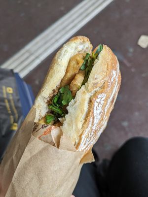 Vegan banhmi at Banh Mi Viet Street Food - Esquirol in Toulouse