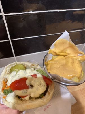   at Maoz - Leidsestraat in Amsterdam