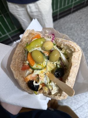   at Maoz - Leidsestraat in Amsterdam