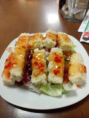 Sweet Tofu at Yan Asia Imbiss in Vienna