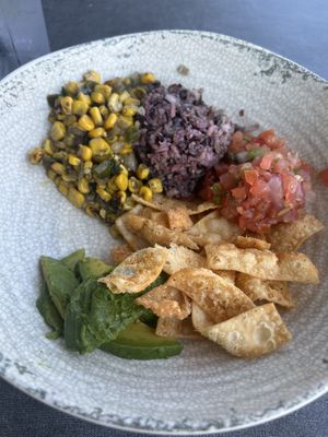 Southern bowl without remulade  at Dented Keg Brewing Company in Clearfield