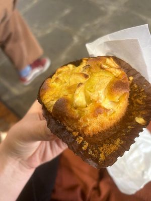 Apple pie tart at Caffè Carlotta Padova in Padua
