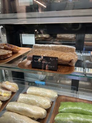 Vegan wrap  at Nomad Coffee in North Vancouver