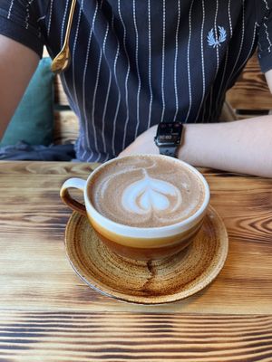 Mocha  at Tipi Coffee Co in Saffron Walden