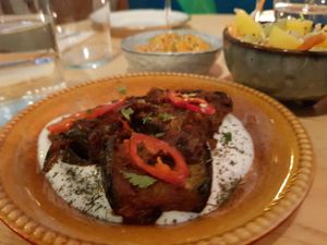 Banjan borani at Manto in Malmo