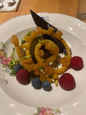 Jelabi dessert  at Manto in Malmo