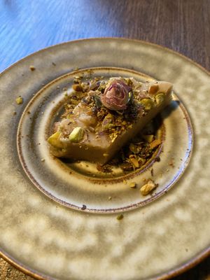 Fudge (dessert)  at Manto in Malmo