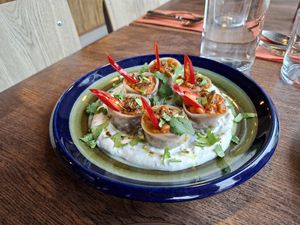 Manto dumplings at Manto in Malmo