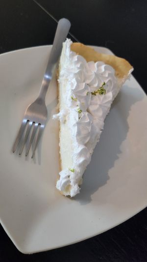 Lemon pie at Veg & Tais in Santa Catarina