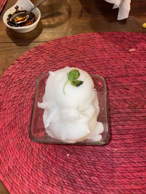 Helado coco  at Granito de Arroz in Mazunte