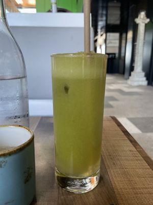 Green juice  #Veganuary at Dizy's in Gregory Hills