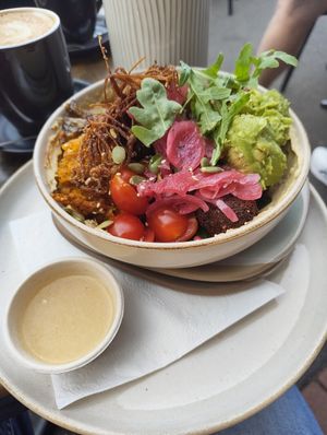 Goodness Bowl at Mr Hubert's Cafe in Warragul