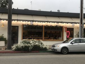 Windows open in good weather   at Tyger Tyger in Santa Barbara