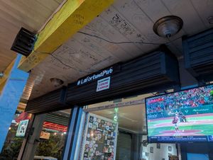  at La Fortuna Pub in La Fortuna