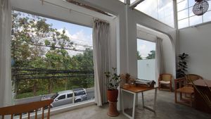 Upstairs dining room #Veganuary at Organic Room in Ayutthaya