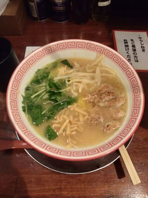 1200yen at Tokyo Ramen Tower - 東京らあめんタワ in Tokyo