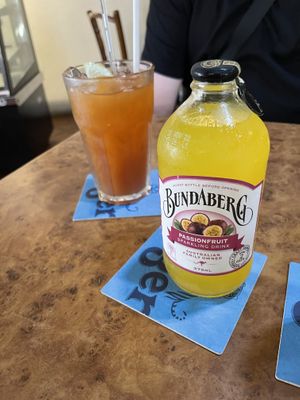 Bundaberg Passionfruit and Iced Tea - Geographer Cafe, Melaka  at Geographer Cafe in Malacca