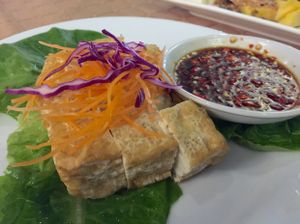 tahu goreng  at Geographer Cafe in Malacca