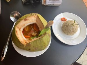 Tom Yum Soup  at Geographer Cafe in Malacca