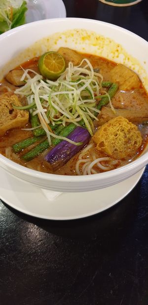 vegan ramen at Geographer Cafe in Malacca