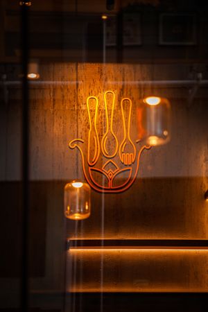 Pranaa Logo at Pranaa Food For Life in Bangkok