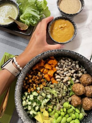   at Pranaa Food For Life in Bangkok