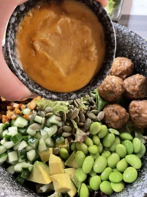   at Pranaa Food For Life in Bangkok