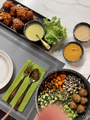   at Pranaa Food For Life in Bangkok