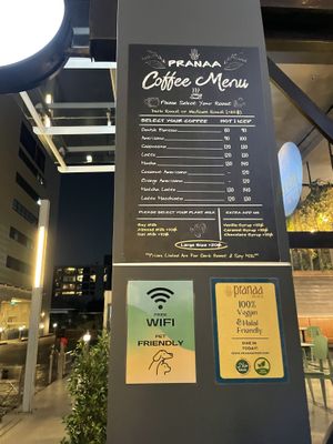   at Pranaa Food For Life in Bangkok