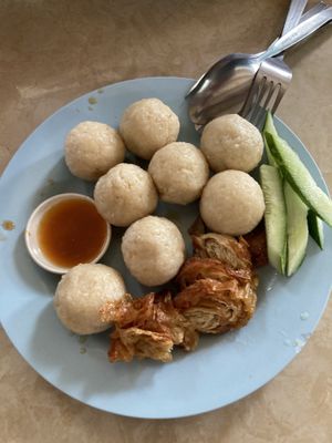 Chicken rice ball   at Shui Xian Su Shi Yuan in Malacca