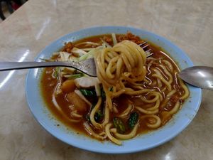 Mee rebus at Shui Xian Su Shi Yuan in Malacca