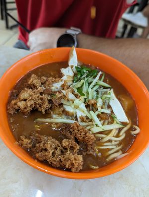 Mee rebus at Shui Xian Su Shi Yuan in Malacca