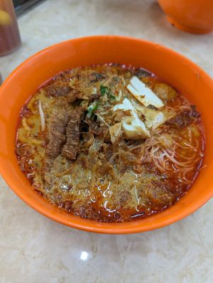 Assam laksa at Shui Xian Su Shi Yuan in Malacca
