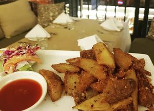  at The White Lotus Cafe in Kathmandu