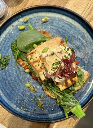 Tofu Benedictt  at Moksha in Brighton